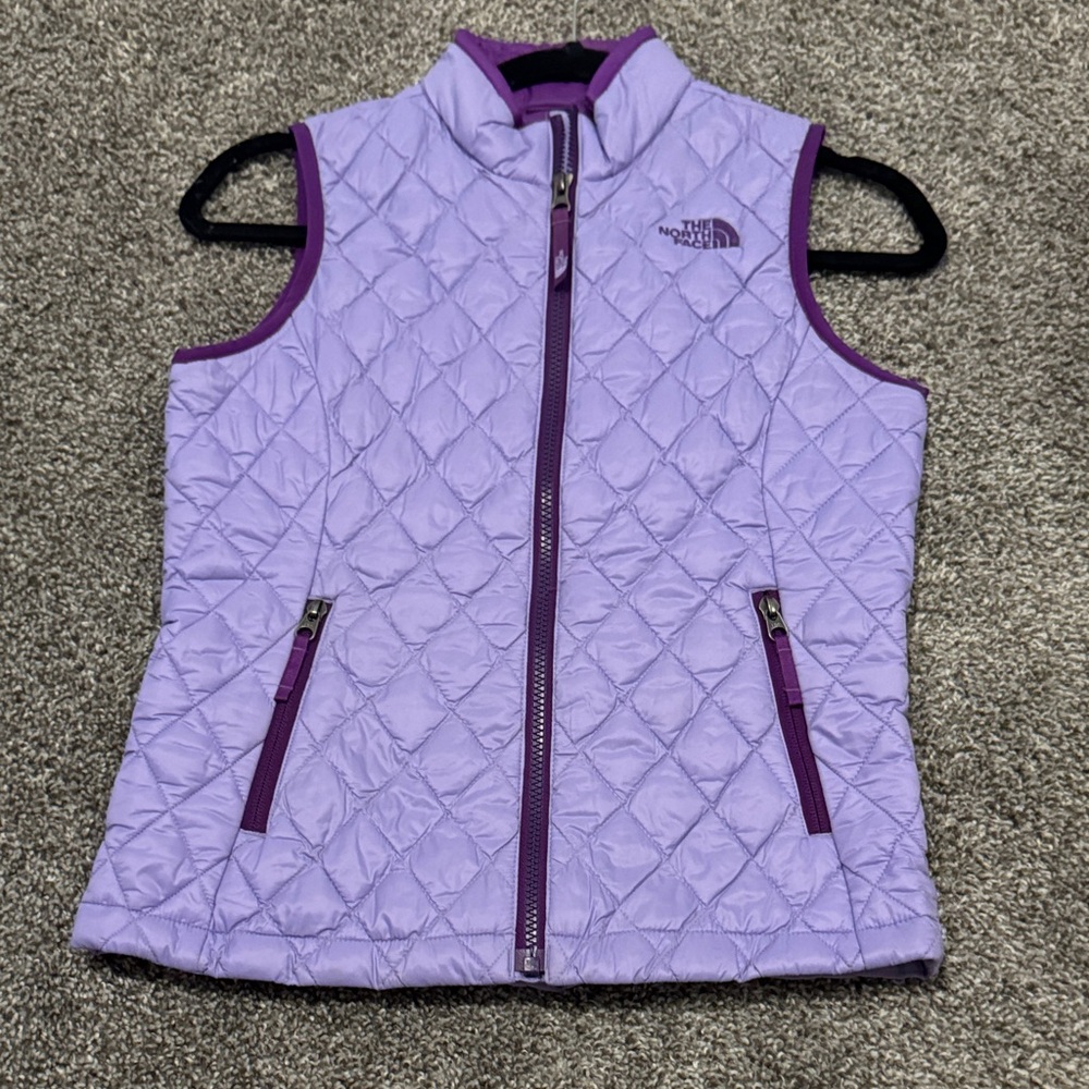 The North Face Lavender Quilted Vest